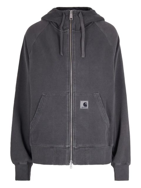 Carhartt WIP washed-out zip-up hoodie - Grey - zdjęcie produktu nr 1