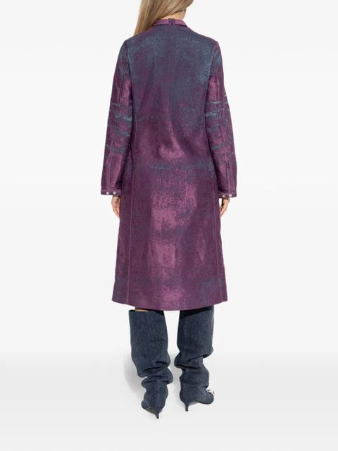 Diesel purple coat
