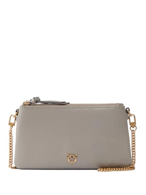 PINKO double-zip chain mini bag - Grey - zdjęcie produktu nr 1