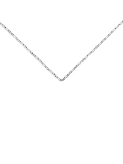 Monica Vinader textured-chain necklace - Silver