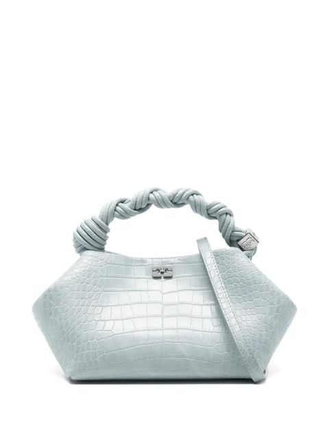 GANNI mini Bou tote bag - Blue - zdjęcie produktu nr 1