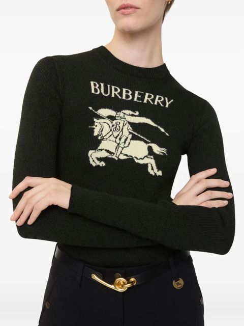 Burberry crew-neck sweater - Black - zdjęcie produktu nr 2