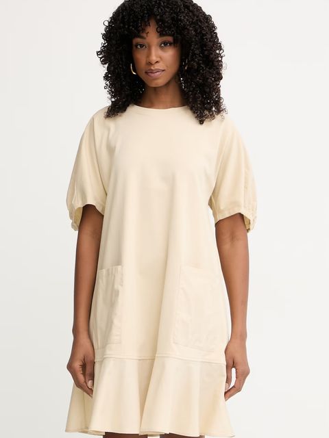 MM by Max Mara sukienka z bawełną ONORE - zdjęcie produktu nr 1