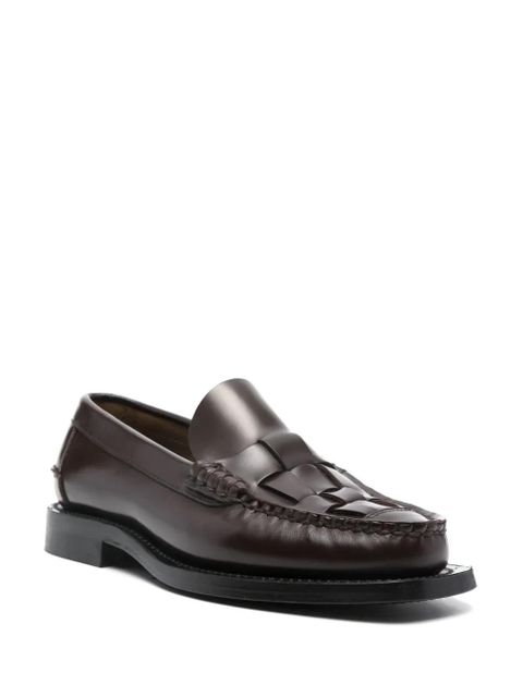 Hereu Nombela woven leather loafers - Brown - zdjęcie produktu nr 2