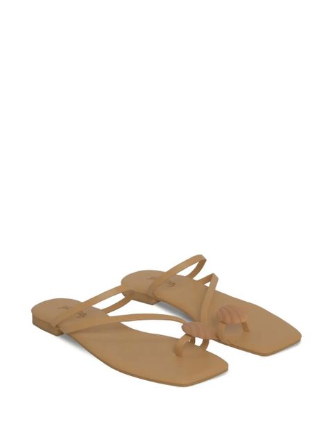 Johanna Ortiz Camino De Las Almas shell sandals - Neutrals
