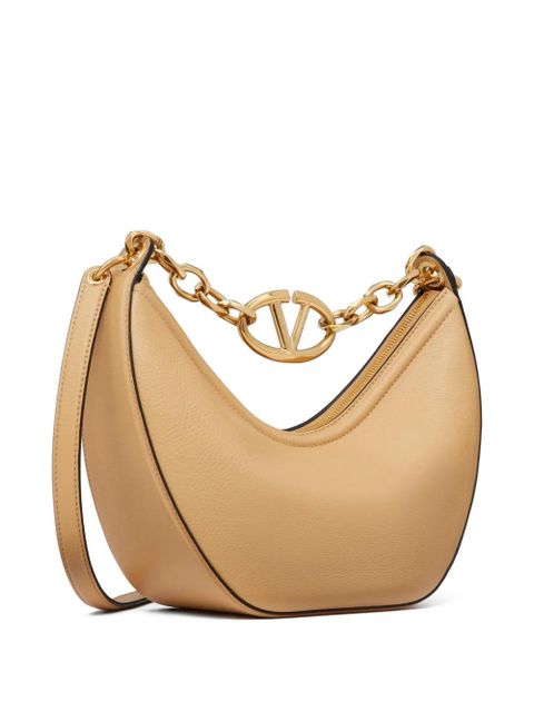 Valentino Garavani small VLogo Moon shoulder bag - Neutrals