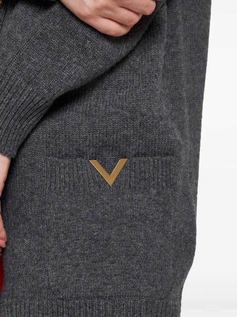 Valentino Garavani VGold cardigan - Grey