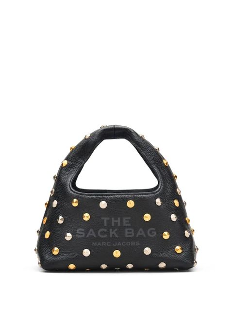 Marc Jacobs The Glam Studs Leather Mini Sack bag - Black - zdjęcie produktu nr 1