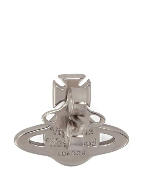 Vivienne Westwood cross skull heart earrings - Silver - zdjęcie produktu nr 2