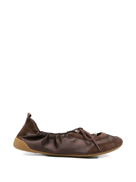 Chloé Kick lace-up sneakerina - Brown - zdjęcie produktu nr 1