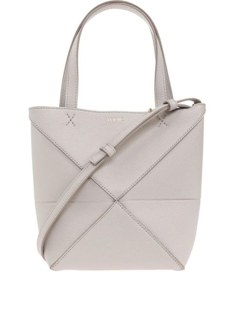 LOEWE leather tote bag - Grey - zdjęcie produktu nr 1