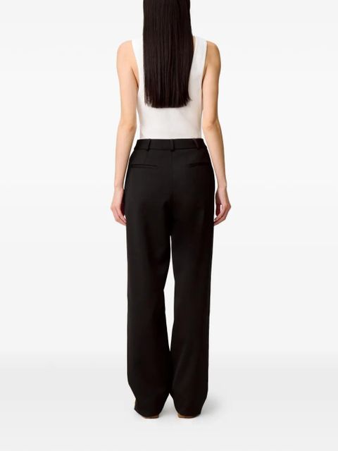 Claudie Pierlot pleated straight trousers - Black