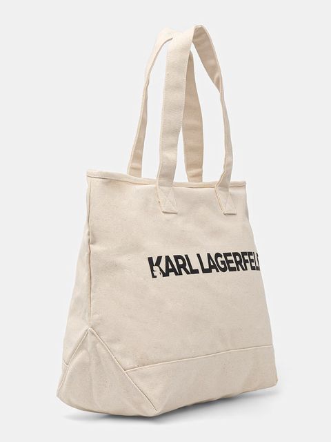 Karl Lagerfeld torebka tote damska bawełniana K/ESSENTIAL - zdjęcie produktu nr 1