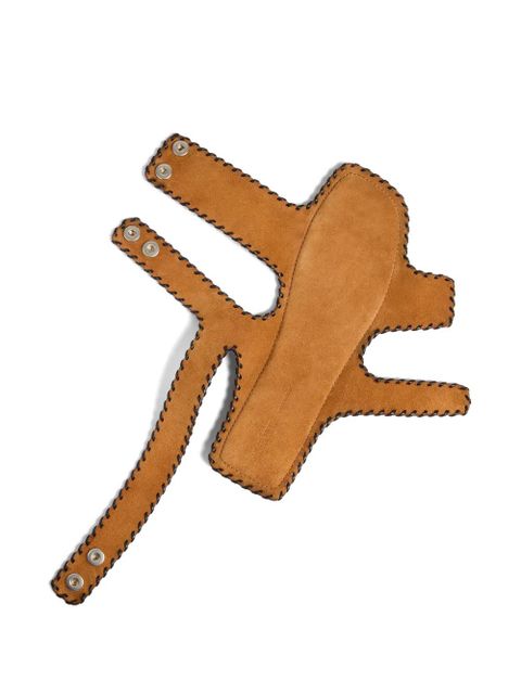 KHAITE open-toe sandals - Neutrals