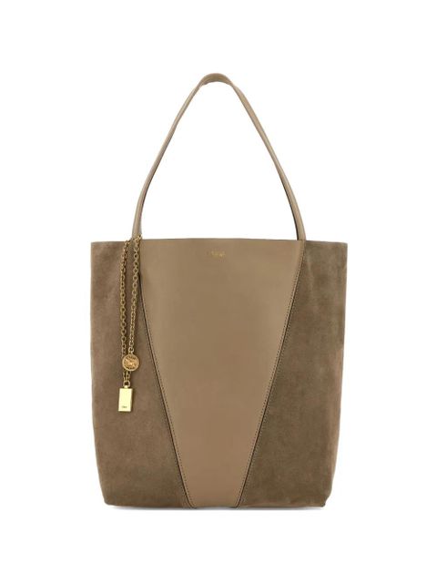 Chloé paneled tote bag - Neutrals - zdjęcie produktu nr 1