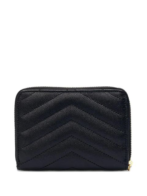 Saint Laurent Cassandre Matelassé chevron wallet - Black - zdjęcie produktu nr 2