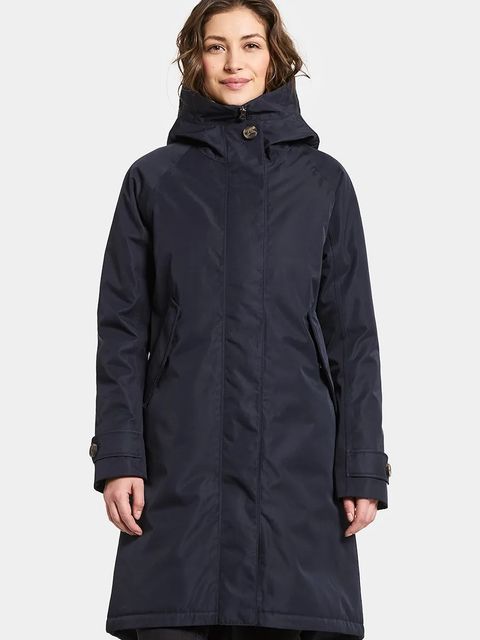 Didriksons kurtka LUNA kolor granatowy zimowa oversize 505930 - zdjęcie produktu nr 1