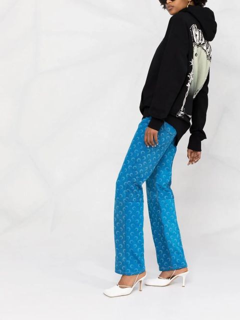 Givenchy graphic-print hoodie - Black