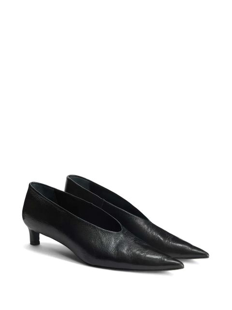 Jil Sander leather pumps - Black - zdjęcie produktu nr 2