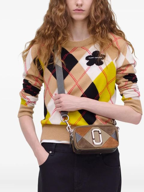 Marc Jacobs Snapshot patchwork-design crossbody bag - Brown - zdjęcie produktu nr 2