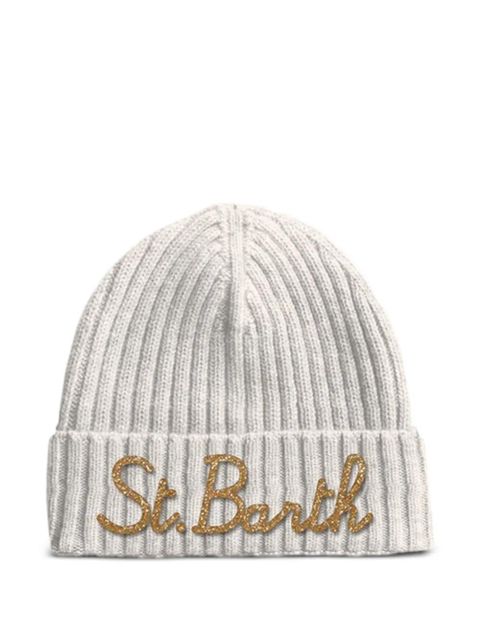 MC2 Saint Barth Wengen ribbed beanie - Neutrals - zdjęcie produktu nr 1