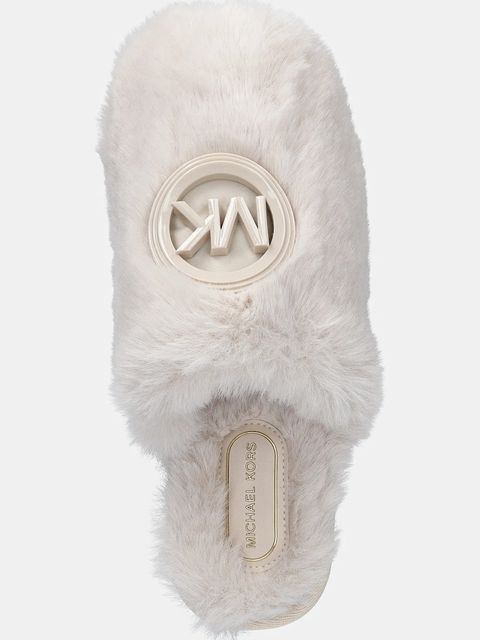 MICHAEL Michael Kors kapcie Ada kolor beżowy 40F5ADFA1D.270