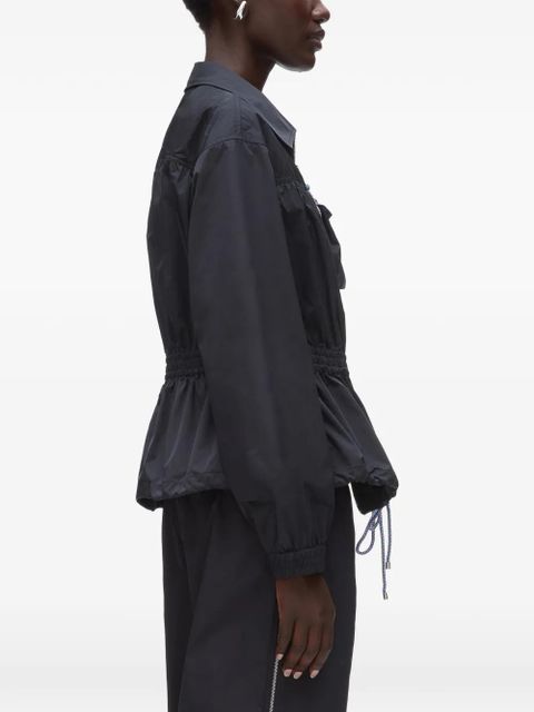 3.1 Phillip Lim zip-up drawstring jacket - Blue