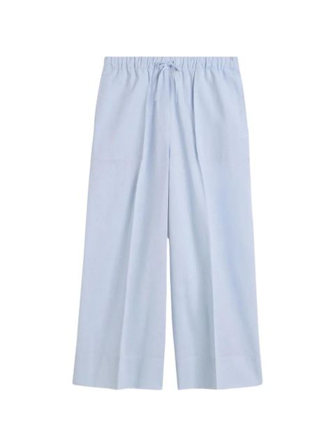 TOTEME drawstring palazzo pants - Blue - zdjęcie produktu nr 1