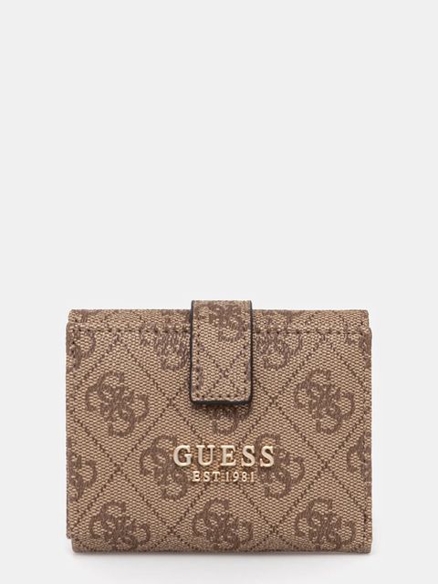 Guess portfel LAUREL damski kolor beżowy SWSG74 59138 - zdjęcie produktu nr 1