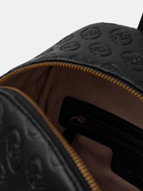 Liu Jo plecak damski kolor czarny mały gładki AF5333.E0778