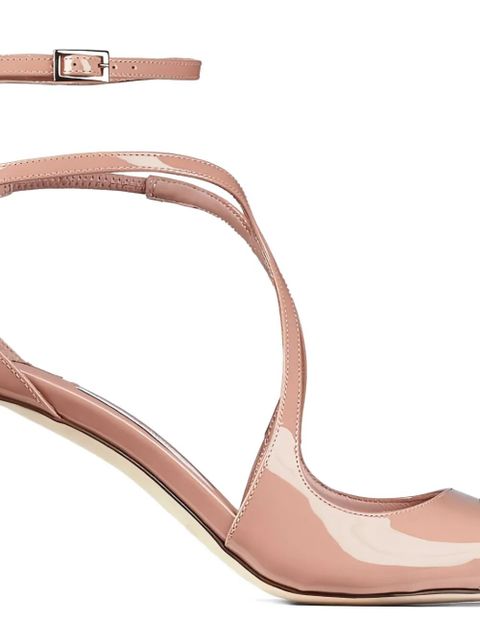 Jimmy Choo ankle-strap stiletto-heel sandals - Pink - zdjęcie produktu nr 2
