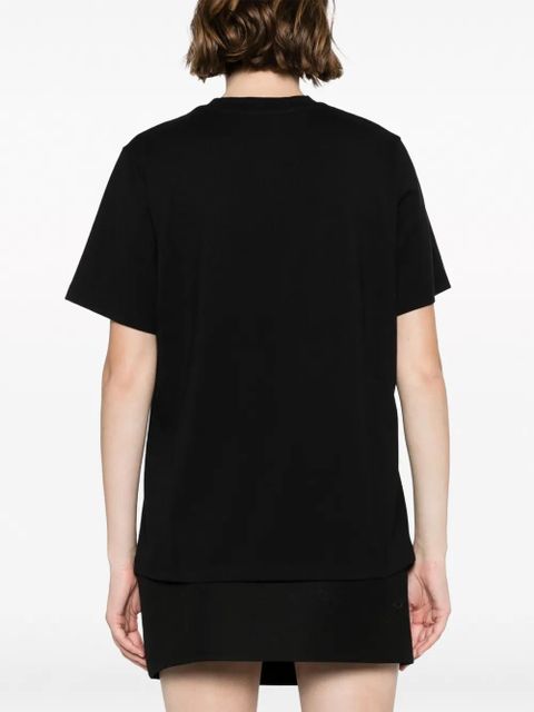 Coperni illustration-print cotton T-shirt - Black