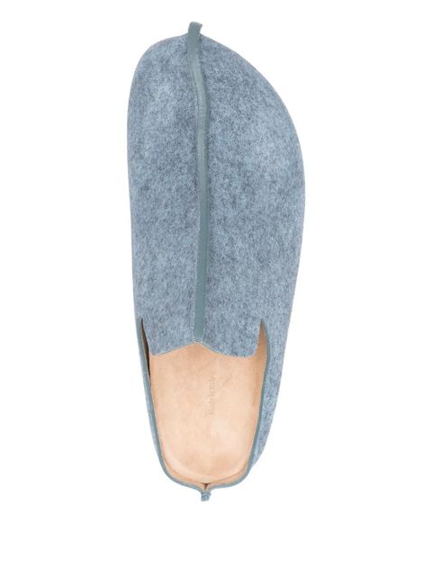 JW Anderson 75mm platform clogs - Blue