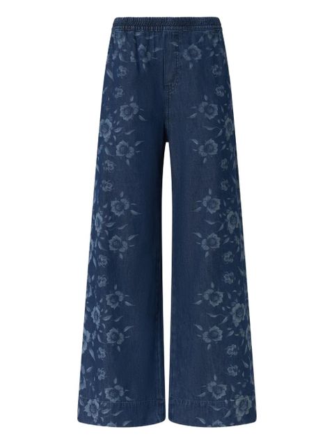PINKO floral print jeans - Blue - zdjęcie produktu nr 1