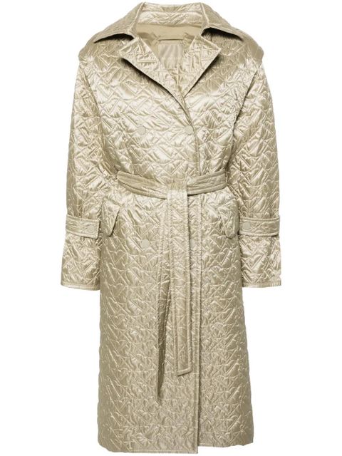 Moncler Samare padded trench coat - Green - zdjęcie produktu nr 1