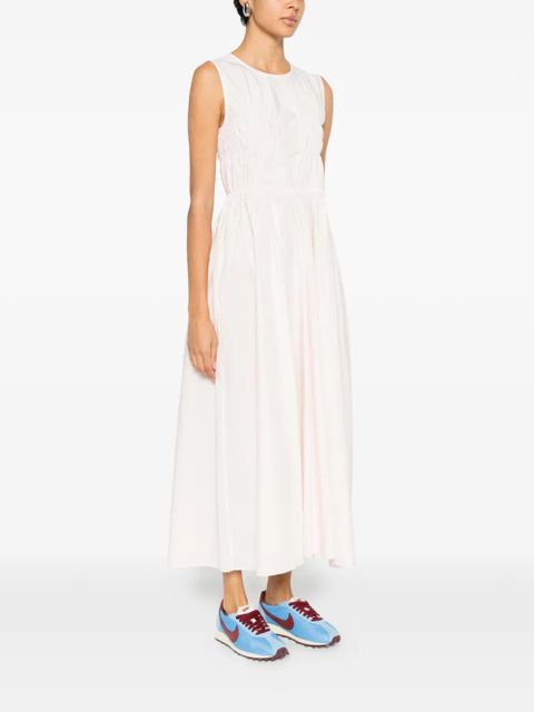 Cecilie Bahnsen gathered sleeveless midi dress - Pink - zdjęcie produktu nr 2