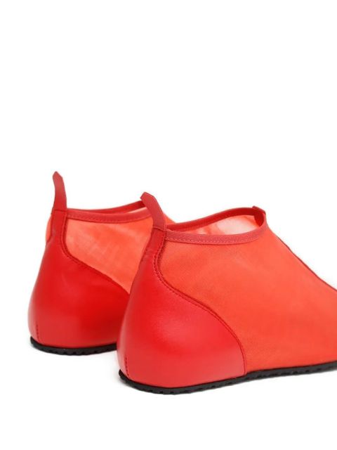 Gimaguas mesh ankle boots - Red