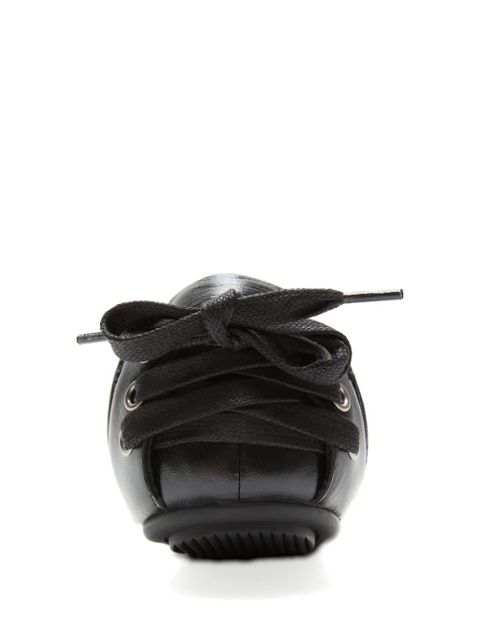 Acne Studios lace-up leather sneakers - Black