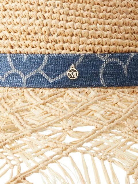 Maison Michel Kendall hat - Neutrals - zdjęcie produktu nr 2