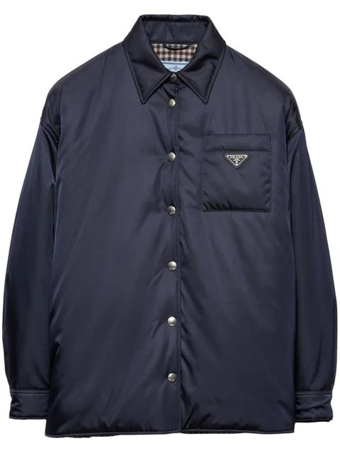 Prada Re-Nylon padded jacket - Blue
