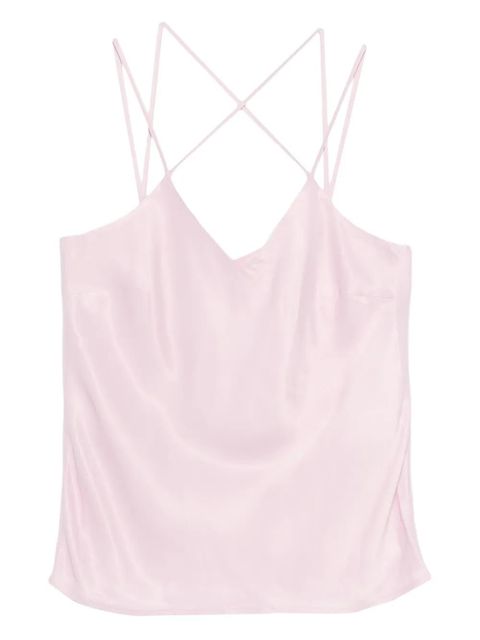 TWINSET crossover-strap tank top - Pink - zdjęcie produktu nr 1