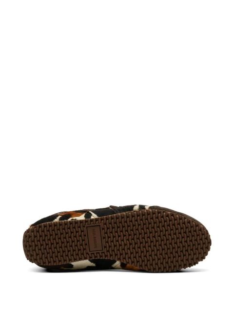 Axel Arigato Slow animal-pattern sneakers - Brown