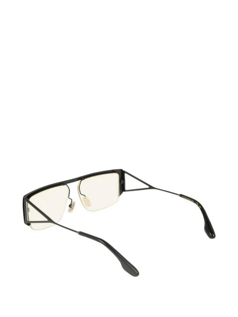 Victoria Beckham rectangle-frame sunglasses - Black