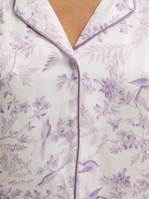 Answear.LAB piżama damska kolor fioletowy - zdjęcie produktu nr 2