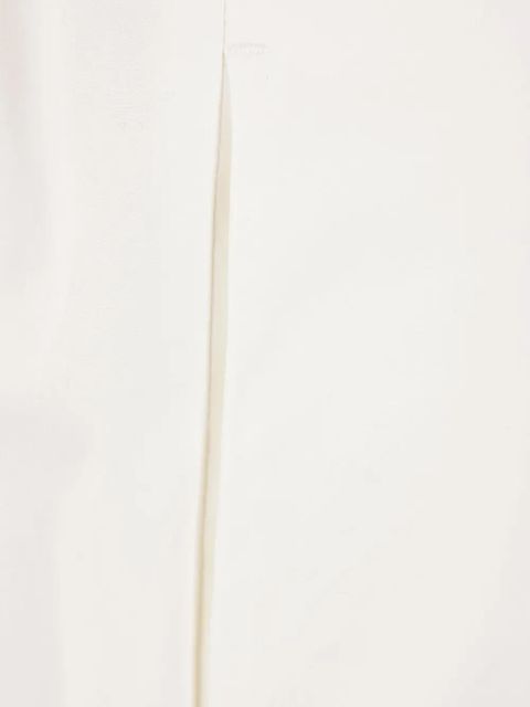 Jil Sander cotton trousers - White