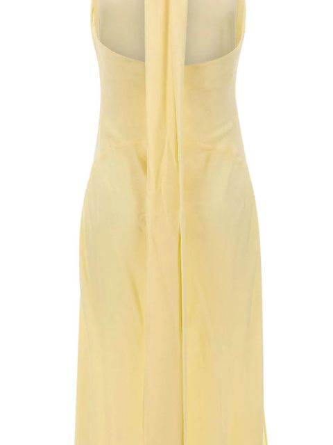 Blumarine halter neck scarf dress - Yellow - zdjęcie produktu nr 2