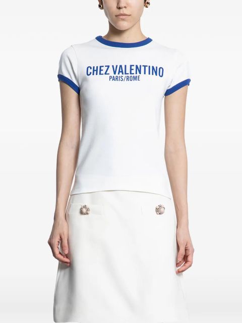 Valentino Garavani print T-shirt - White