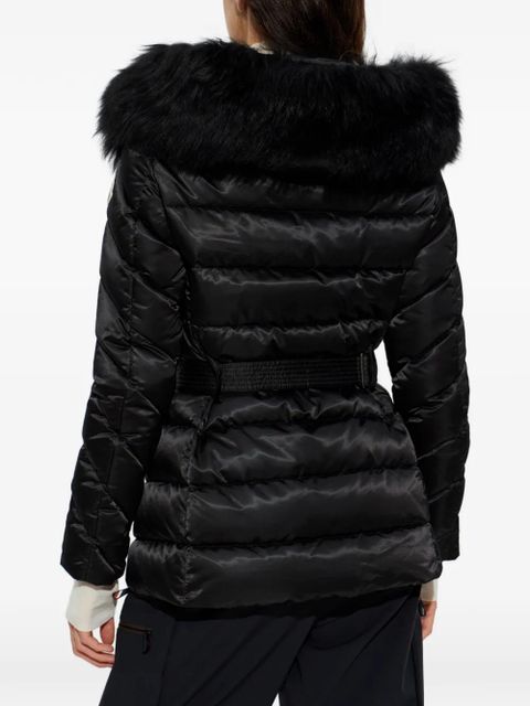 Moncler long-sleeve belted jacket - Black