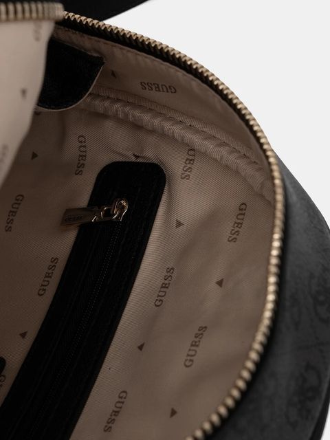 Guess plecak MANHATTAN damski kolor szary mały wzorzysty HWSG71 18330