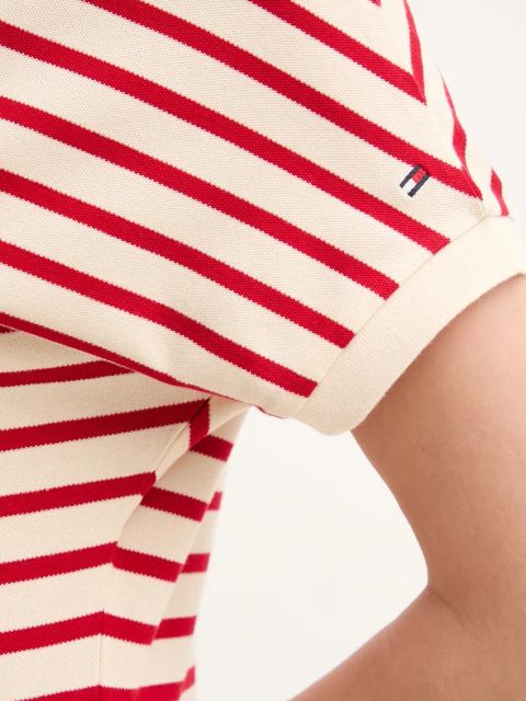 Tommy Hilfiger sukienka kolor czerwony mini rozkloszowana WW0WW44513